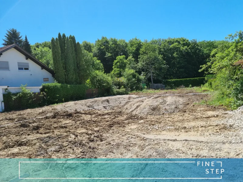 FINESTEP Immobilien GmbH - Grundstück kaufen in Herrsching am Ammersee - Nah am Ammersee! Sonniges Baugrundstück für Ihre Doppelhaushälfte - Provisionsfrei! -