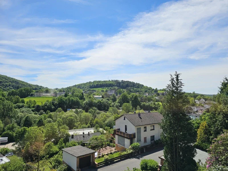 Traumhafter Weitblick vom Balkon