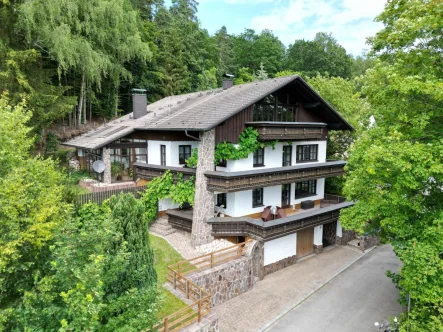 Herrschaftlich Wohnen - Haus kaufen in Rödental - Eindrucksvolles Anwesen on Top of Rödental! Waldrand, Stichstraße, Fernblick!