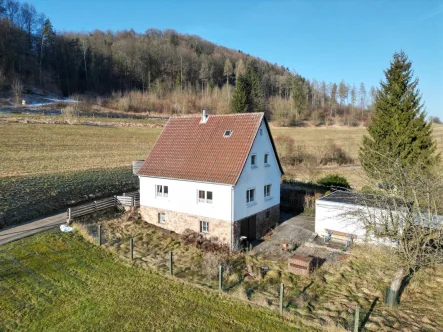 Süden - Haus kaufen in Lautertal - Handwerkerhaus auf schönem Grundstück in Lautertal!