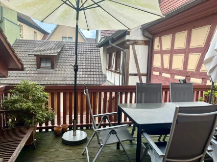 Foto 03.07.24, 10 43 07 (1) - Haus mieten in Ettenheim - Idylle pur in Ettenheims Innenstadt - 4-Zimmer-Maisonettehaus mit Balkon
