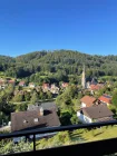 Ausblick Balkon