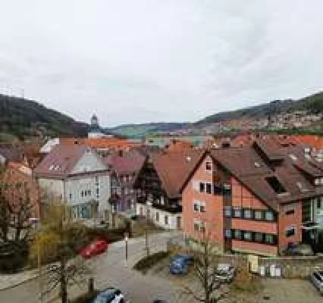 Aussicht - Wohnung kaufen in Künzelsau - Penthousewohnung im Herzen von Künzelsau