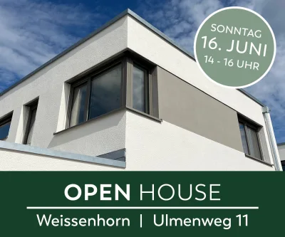 Open House  - Haus kaufen in Weißenhorn - WECKERLE AREAL - Kettenhaus in Villenlage! Haus 5