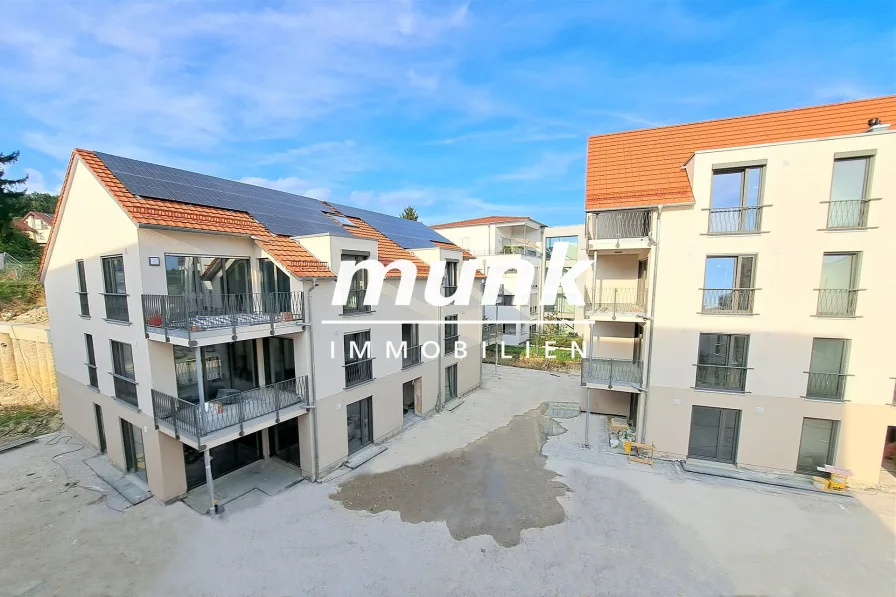 Außenansicht  - Wohnung mieten in Ehingen (Donau) - Neubau-Erstbezug!4-Zimmer-Wohnung mit Loggia