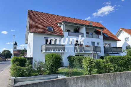 Ansicht  - Wohnung kaufen in Dornstadt - Sonnige 3,5-Zimmer-Maisonettewohnung in Dornstadt/ Bollingen