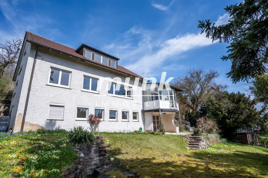 Ansicht - Haus kaufen in Heidenheim - Schlossblick in bester Südhanglage!