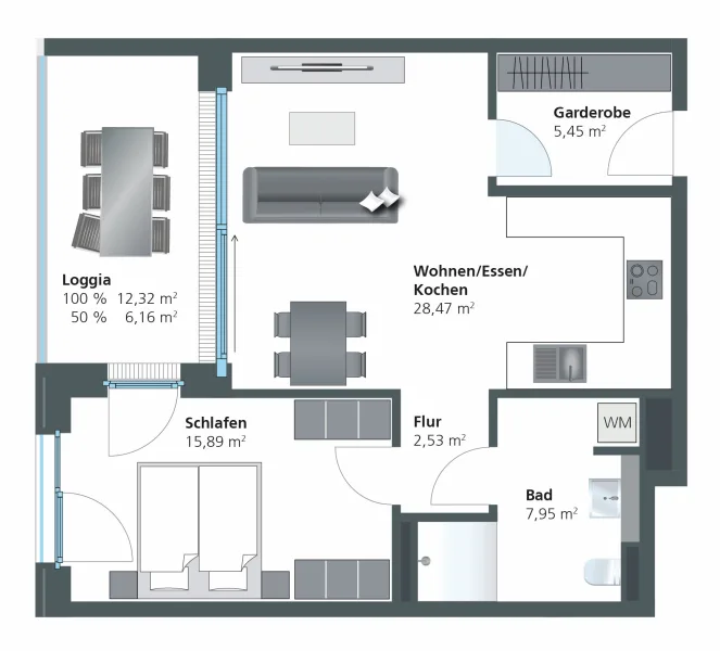 Wohnung 2.10