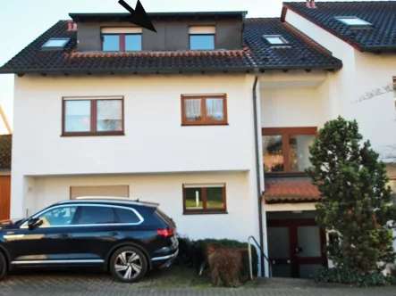 Strassenansicht - Wohnung kaufen in Bretten - 2-Zimmer-Eigentumswohnung in Bretten!