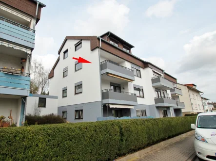 Strassenansicht - Wohnung kaufen in Bretten - 4-Zimmer-Eigentumswohnung in Bretten!