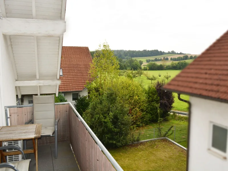 Balkon mit Ausblick