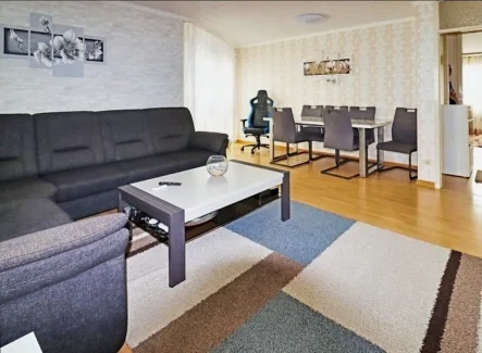 Wohn-/Essbereich - Wohnung kaufen in Bruchsal - 3-Zimmer-Wohnung inkl. TG-Stellplatz in Bruchsal!