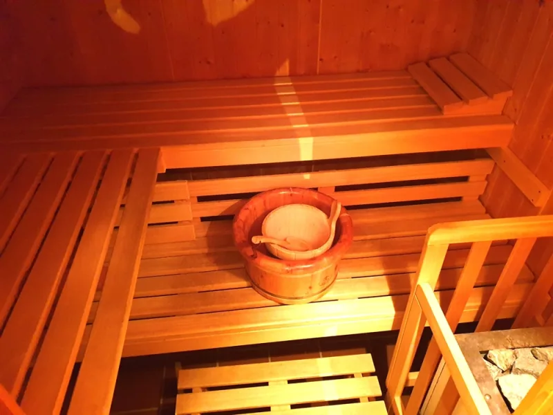 schicke Sauna