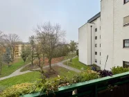 Blick vom Balkon