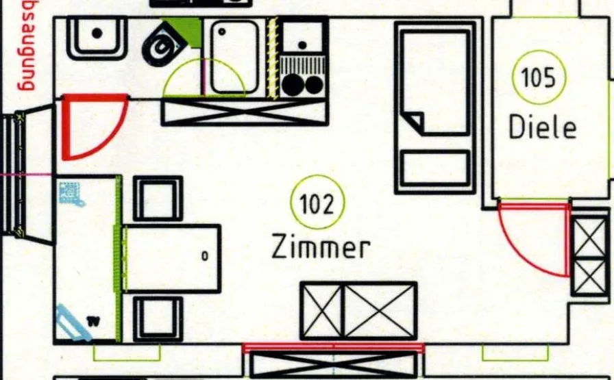 Grundrissplan