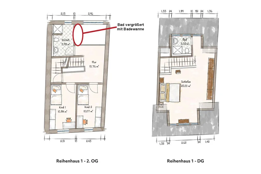 Grundriss OG2-DG