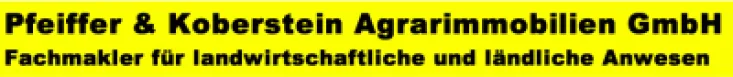 Logo von Pfeiffer & Koberstein Agrarimmobilien GmbH