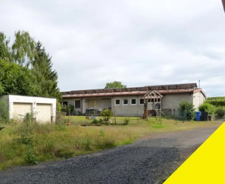 Titelbild - Land- und Forstwirtschaft kaufen in Dackenheim - Aussiedlerhof mit Wohnhaus, Maschinenhalle, kleinem Stalltrakt und Weide