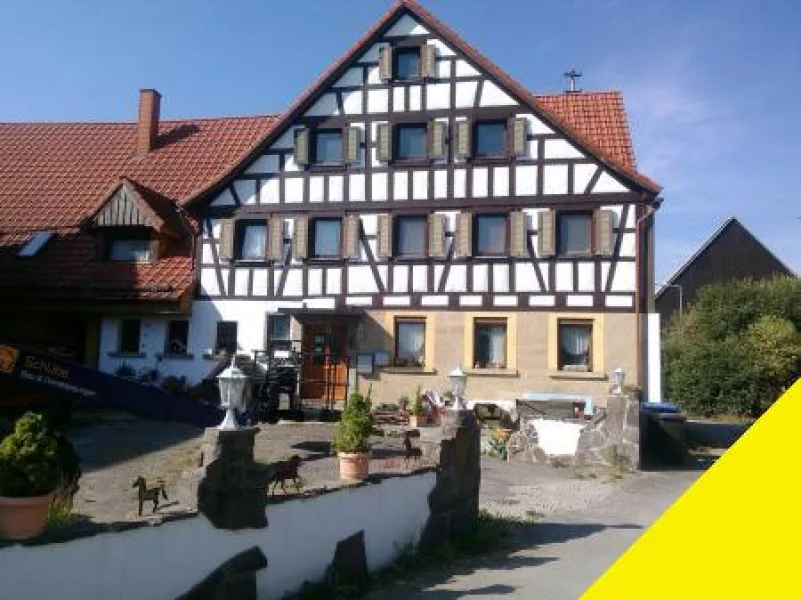 Titelbild - Haus kaufen in Gerabronn - Ehemaliges landwirtschaftliches Anwesen Nähe Schwäbisch Hall mit vielfältigen Nutzungsmöglichkeiten