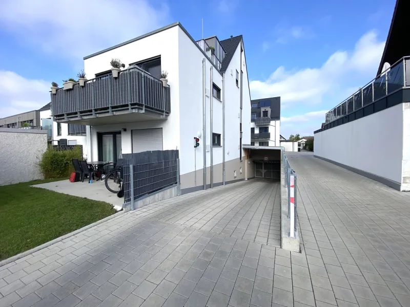 Außenansicht - Garage/Stellplatz kaufen in Neu-Ulm - Tiefgaragenstellplätze "Neubau" in Neu-Ulm/Burlafingen