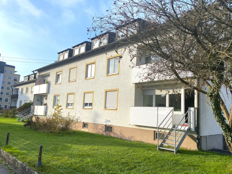 Außenansicht - Wohnung mieten in Illertissen - Ruhig gelegene Dachgeschoss-Wohnung mit Einbauküche