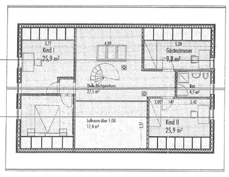 Grundriss DG