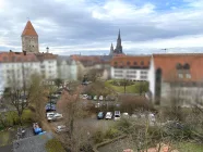 Blick vom Wohnzimmer