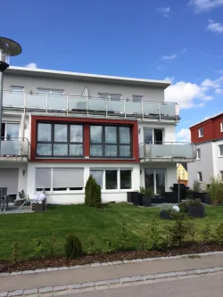 Aussenansicht - Wohnung mieten in Jettingen-Scheppach - Schicke Penthouse-Wohnung mit Dachterrasse zum Verlieben