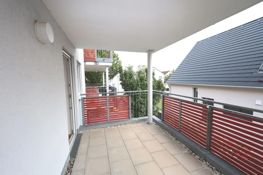 Großer Balkon