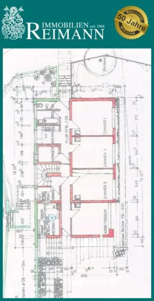 Grundrisszeichnung Untergeschoss