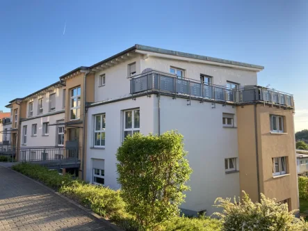 Hausanicht - Wohnung kaufen in Lörrach - Exclusive 4-Zimmer Eigentumswohnung mit Terrasse und Gartenanteil in Toplage von Lörrach-Stetten