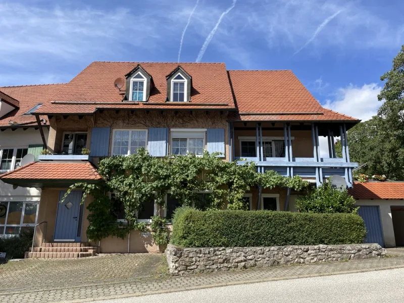 Ansicht Süden - Wohnung mieten in Mehrstetten - Helle und moderne 2-Zimmer-Wohnung im Herzen von Mehrstetten