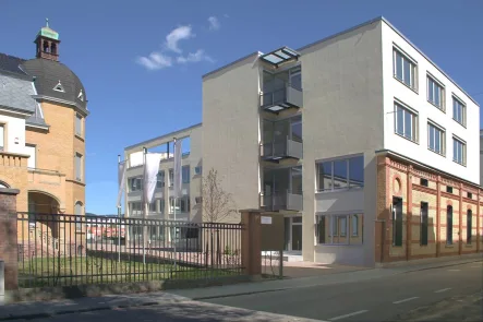 Gebäudeansicht - Büro/Praxis mieten in Heidelberg - RICH - Attraktive Bürofläche im Bürohaus-Ensemble "Villa Fuchs" - provisionsfrei