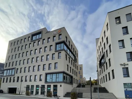 Außenbild - Büro/Praxis mieten in Heidelberg - RICH - Befristete Anmietung: Hochwertige Büroflächen in Neubauqualität im Stadttor Ost