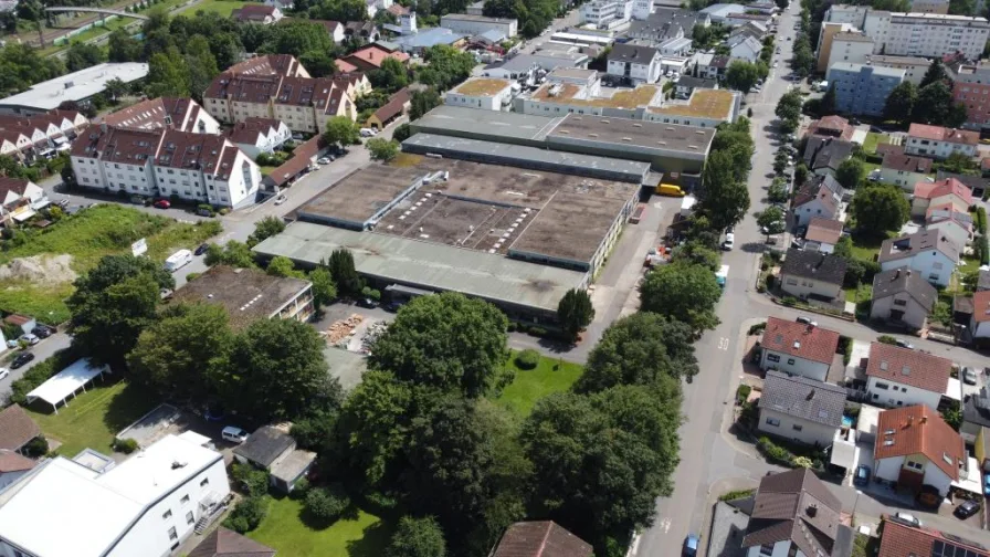 DJI_0407 - Halle/Lager/Produktion mieten in Hemsbach - RICH - Vielseitiges Produktions- und Lagerobjekt in verkehrsgünstiger Lage - provisionsfrei