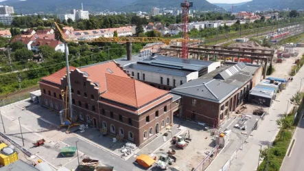 Außenansicht - Büro/Praxis mieten in Heidelberg - AUSSERGEWÖHNLICHE Gewerbeflächen im BETRIEBSWERK: echt. menschlich. gemeinsam