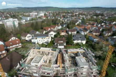 Baustand April 2024 - Wohnung kaufen in Schorndorf - "Einatmen. Ausatmen. Aussicht genießen" in Schorndorf
