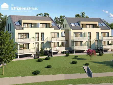 Unverbindliche Illustration - Wohnung kaufen in Schorndorf - "Einatmen. Ausatmen. Aussicht genießen" in Schorndorf