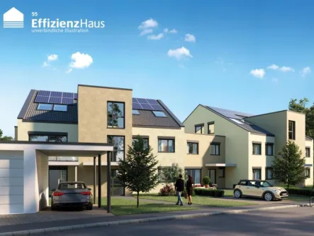 Unverbindliche Illustration - Wohnung kaufen in Schorndorf - Baustellenbegehung am Samstag, 04.05.2024 von 11:30 Uhr bis 12:30 Uhr