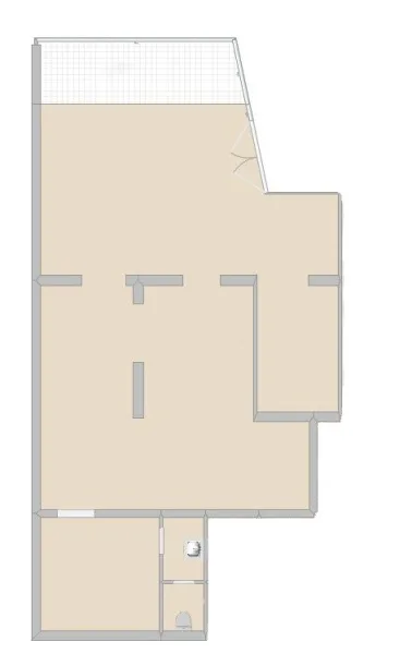 Grundriss Nebenfläche (88m²)
