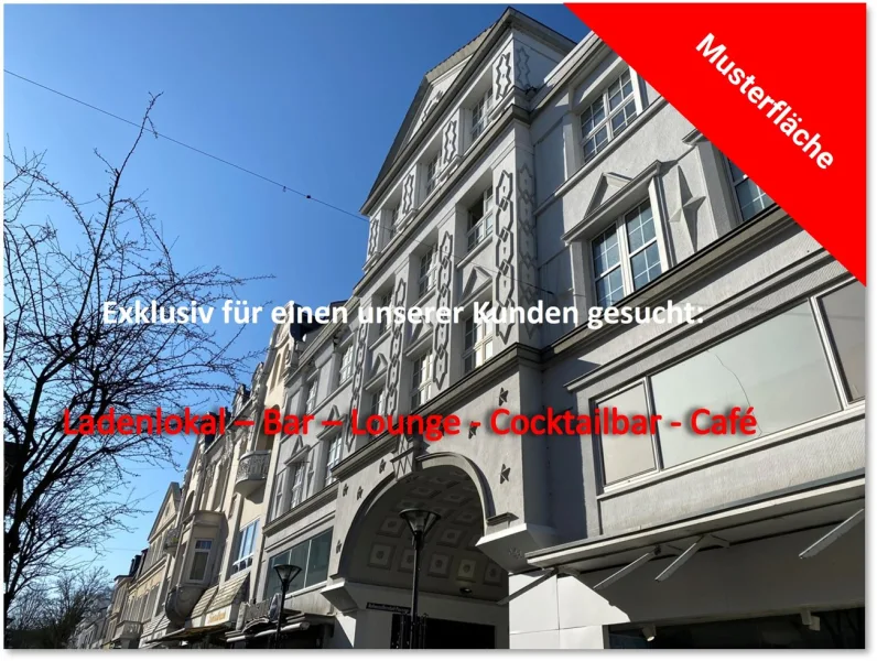 Suche Ladenlokal_außen - Laden/Einzelhandel mieten in Osnabrück - Wir suchen für einen unserer Stammkunden in Osnabrück:Bar / Café / Lounge Bar / Gastronomie