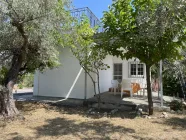 Gästehaus Olive - Veranda Gartenansicht