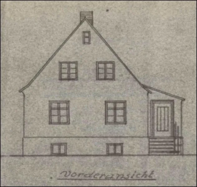 Wohnhaus Vorderansicht 00-904