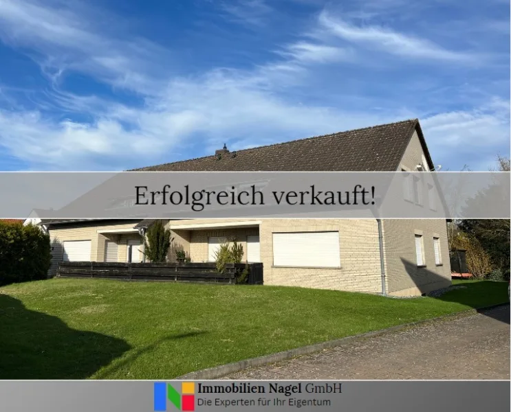 Verkauft! - Wohnung kaufen in Bad Oeynhausen - VERKAUFT!   Wohnen zum Wohlfühlen: Charmante Erdgeschosswohnung in begehrter Lage!