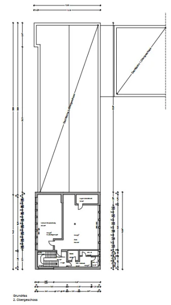 Grundriss 2. Obergeschoß