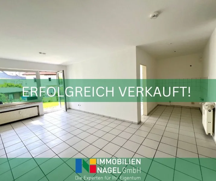 VERKAUFT ! - Wohnung kaufen in Bad Salzuflen - 2-Zimmer EG-Wohnung mit Terrasse und Tiefgaragenstellplatz, direkt am Kurpark in Bad Salzuflen!