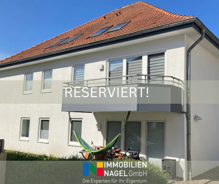 RESERVIERT! - Wohnung kaufen in Löhne - Möblierte 43 m² Wohnung mit Balkon und Tiefgaragenstellplatz !