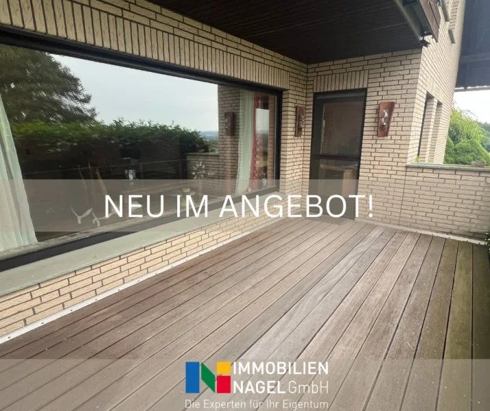 Neu im Angebot! - Wohnung kaufen in Bad Oeynhausen - Erdgeschosswohnung mit Terrassen und Garten in Dehme!