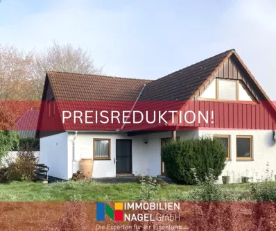 PREISREDUKTION! - Haus kaufen in Bad Oeynhausen - Familientraum mit Potenzial: Ihr neues Einfamilienhaus auf großzügigem Eckgrundstück!