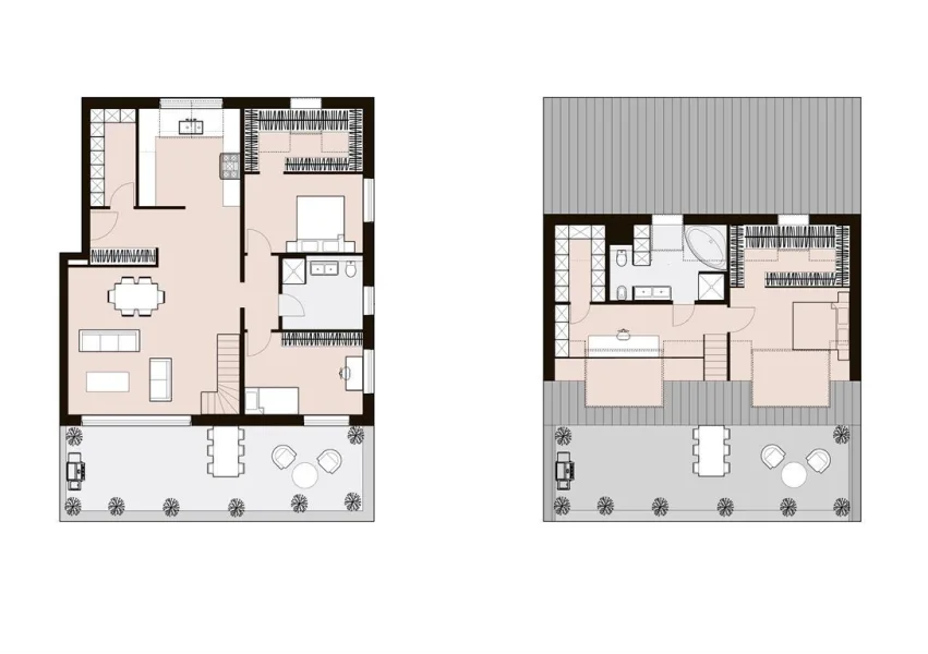 WE-08 Dachgeschoss - Wohnung kaufen in Schorndorf - Traumhafte Penthouse-Galerie-Wohnung im Neubau